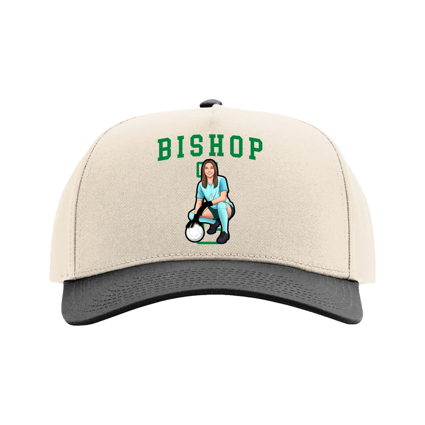 Full Fabric Five-Panel Champ Cap