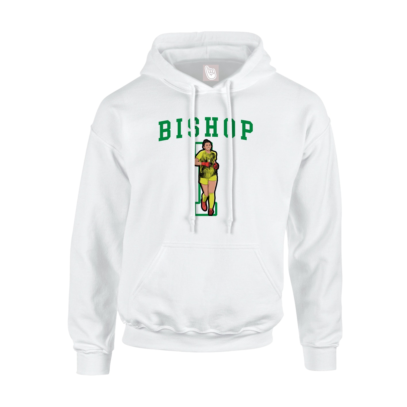 Hoodie — Shirsey in White