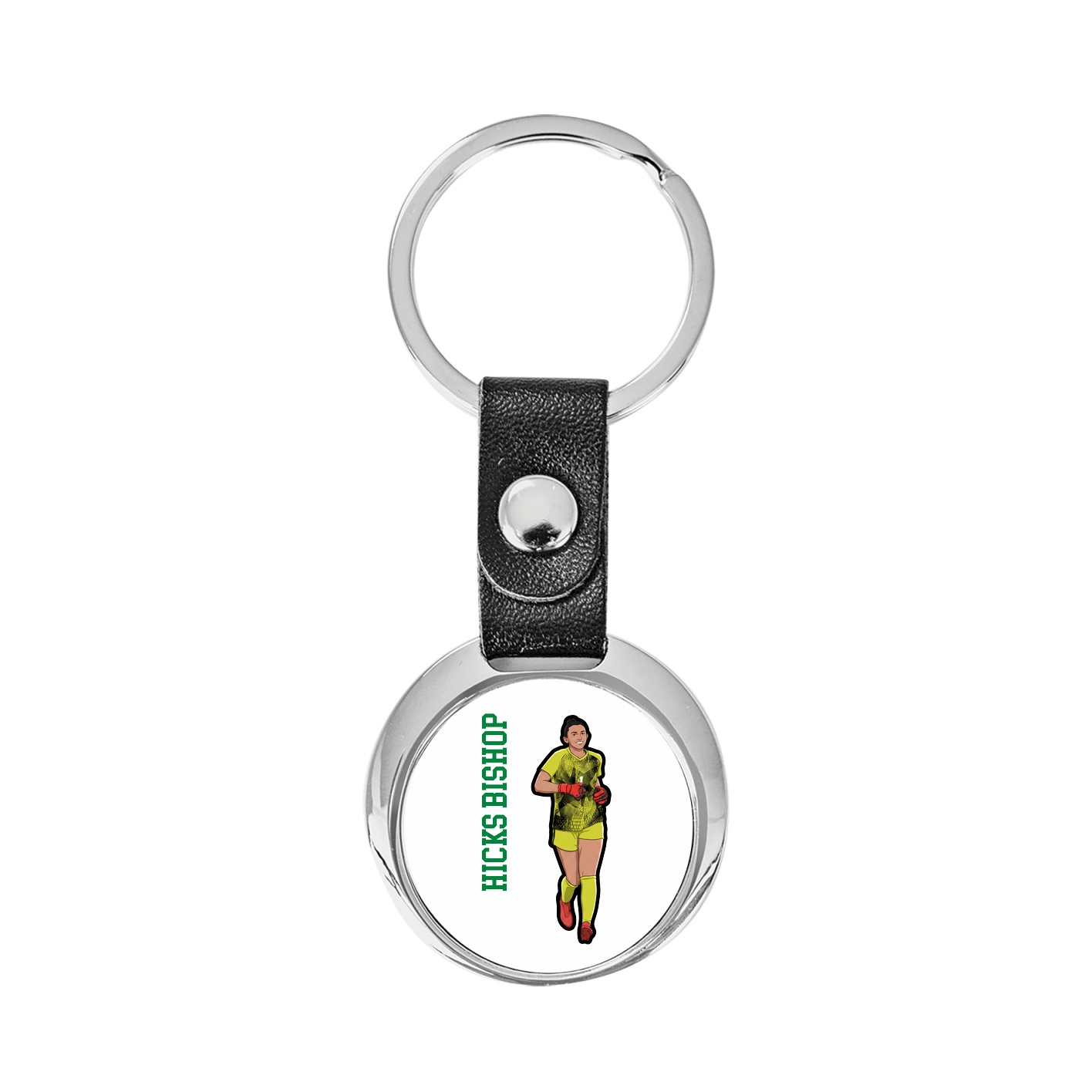 Key Chain — Name Vertical in Classic