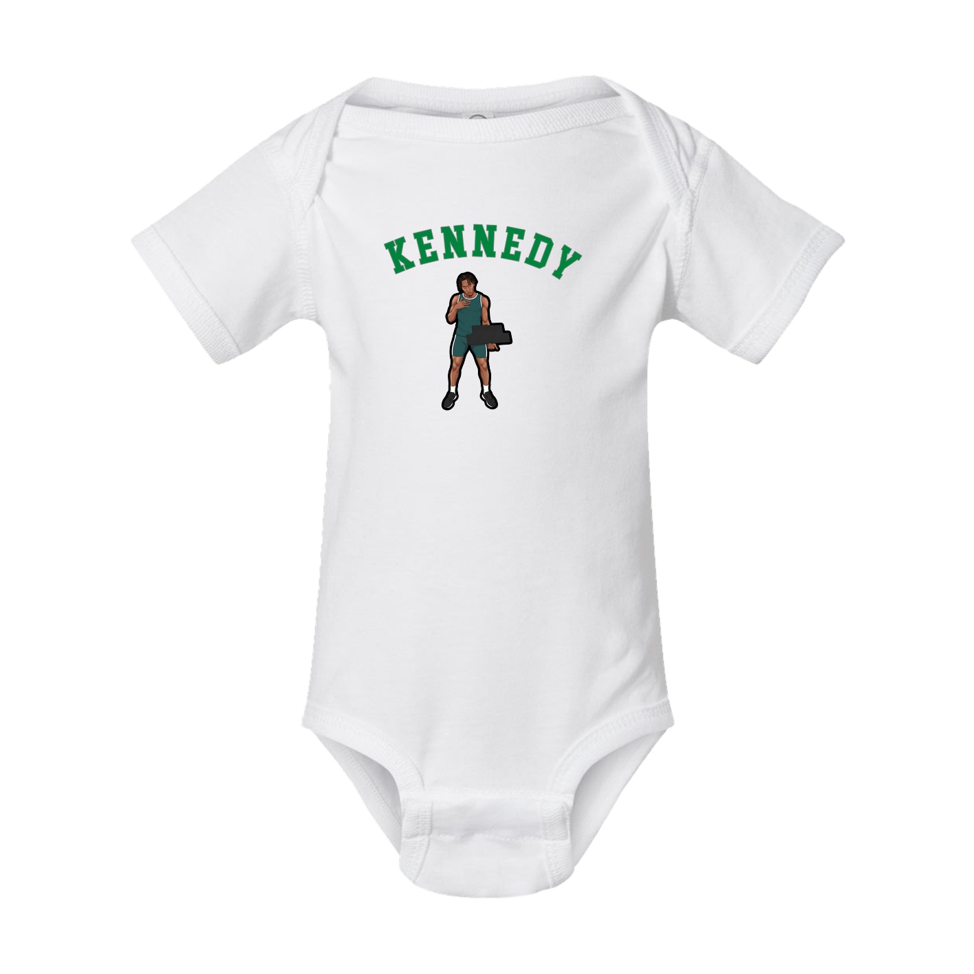 Baby Onesie — Shirsey Arch in White