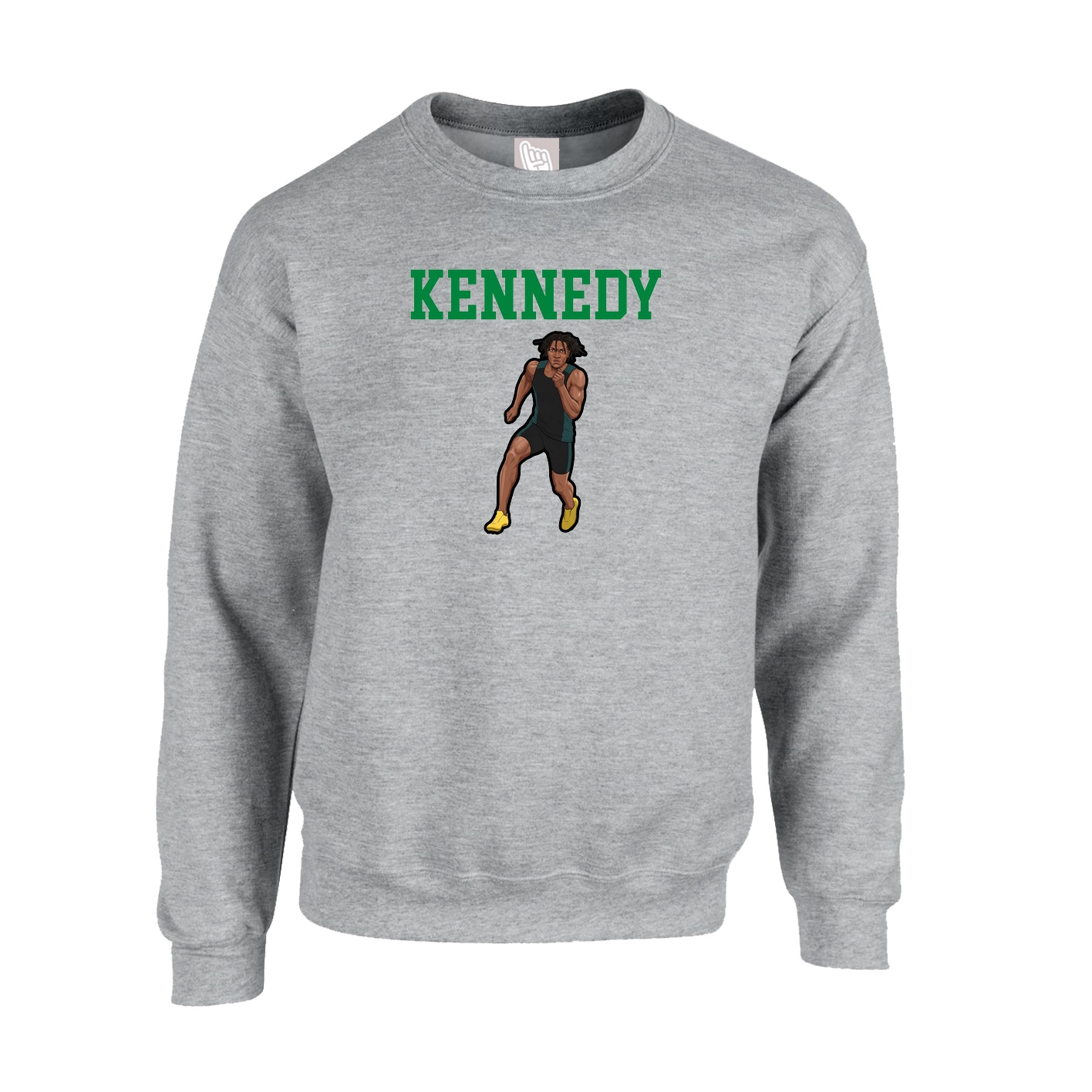 Fleece Crew — Shirsey in Grey