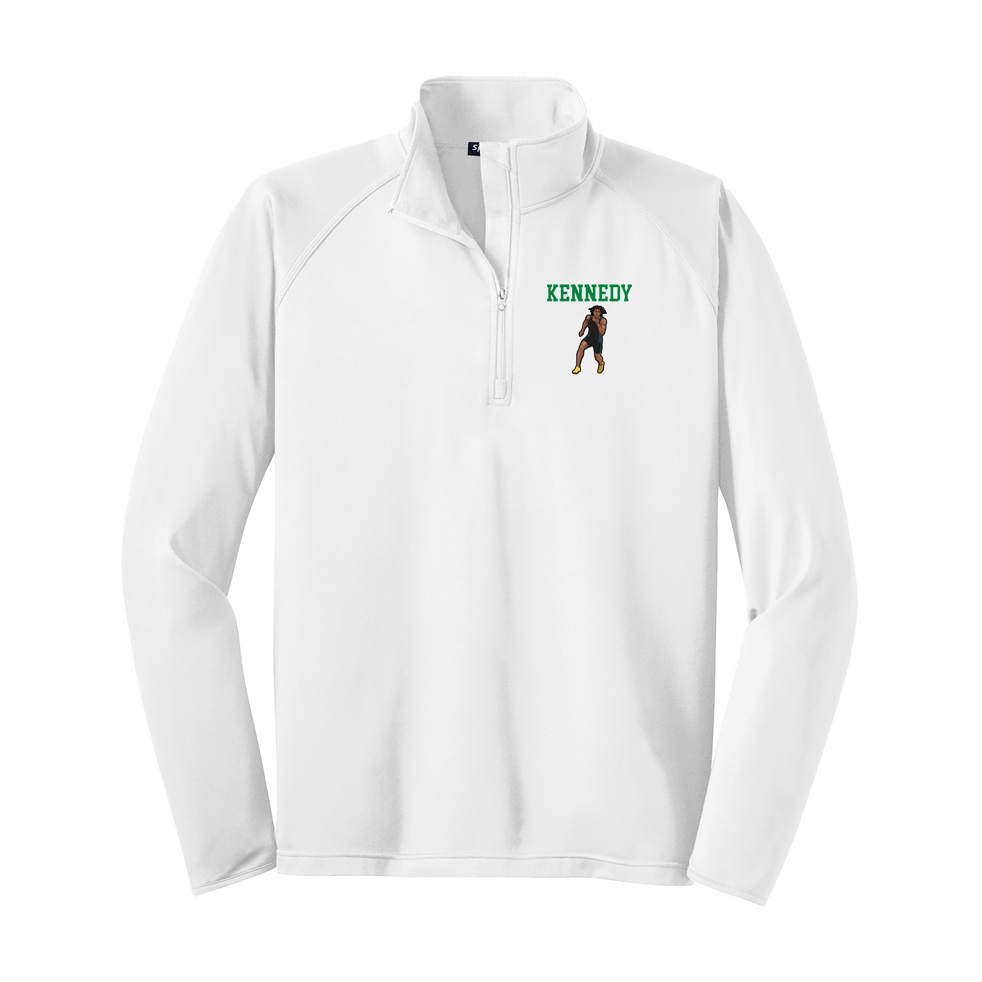Q-Zip Pullover — Shirsey in White