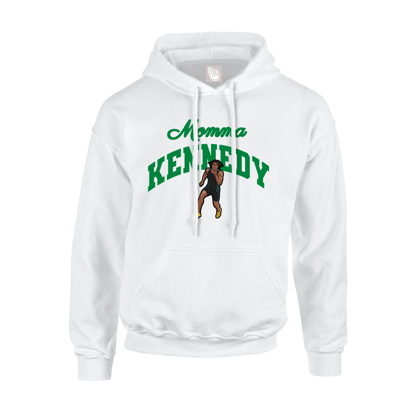 Hoodie — Mothers Day Arch in White