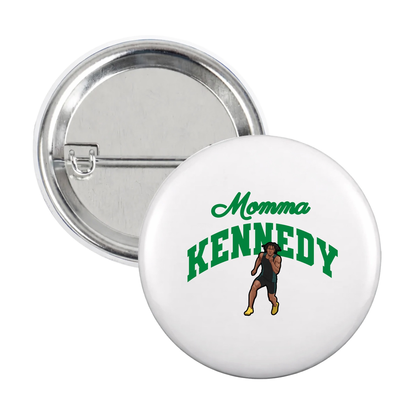 Game Day Button — Mothers Day Arch in White