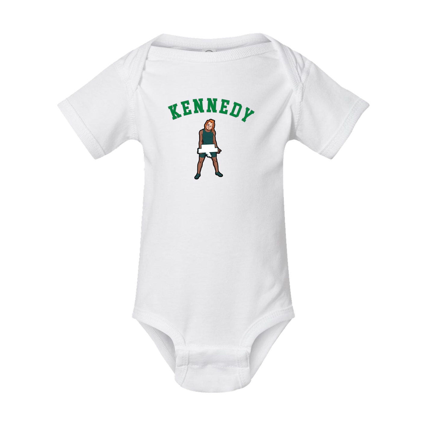 Baby Onesie — Shirsey Arch in White