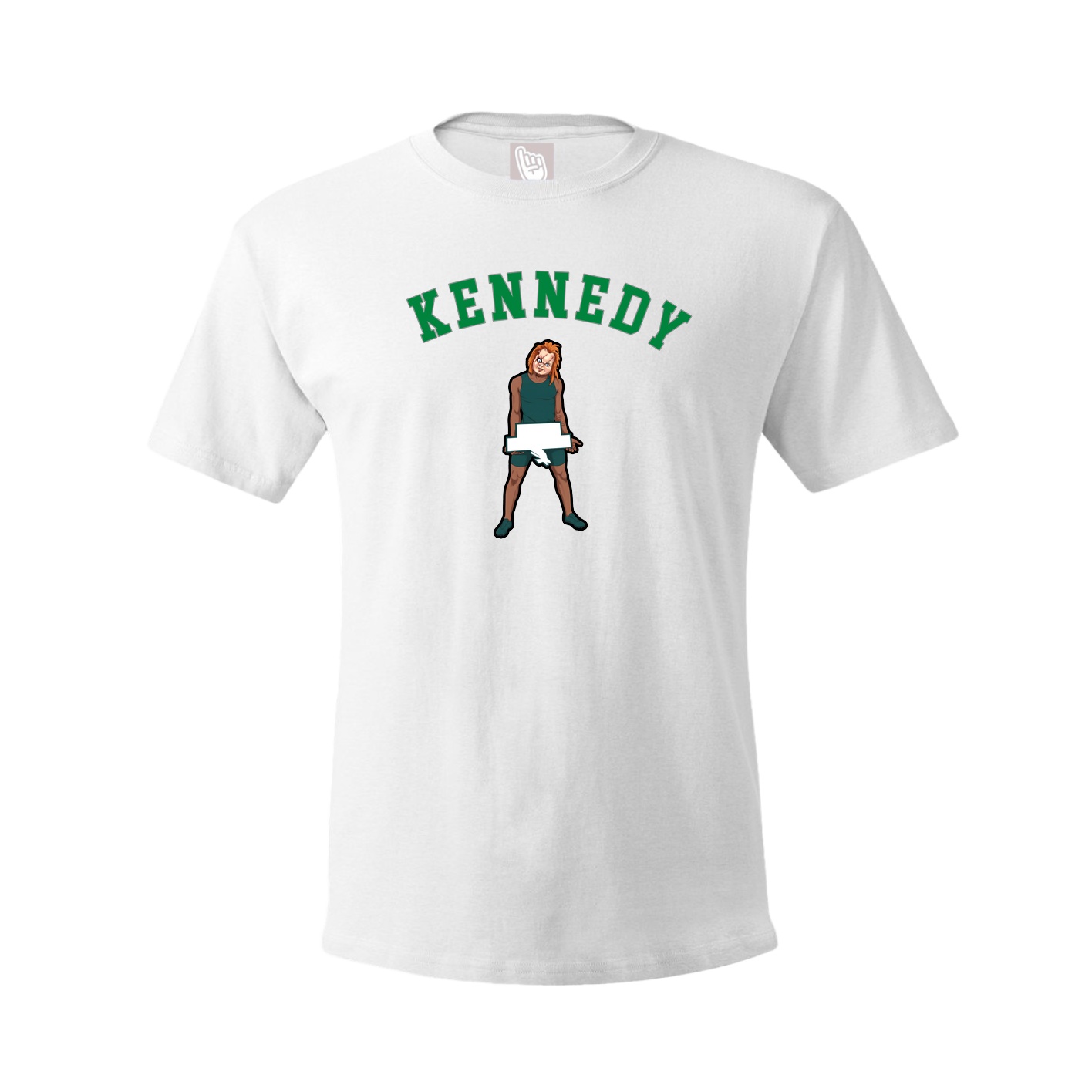 Youth Tee — Shirsey Arch in White