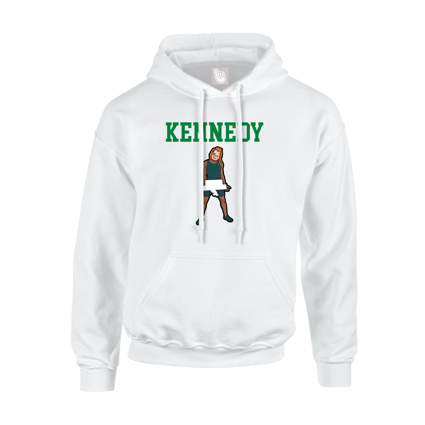 Hoodie — Shirsey in White