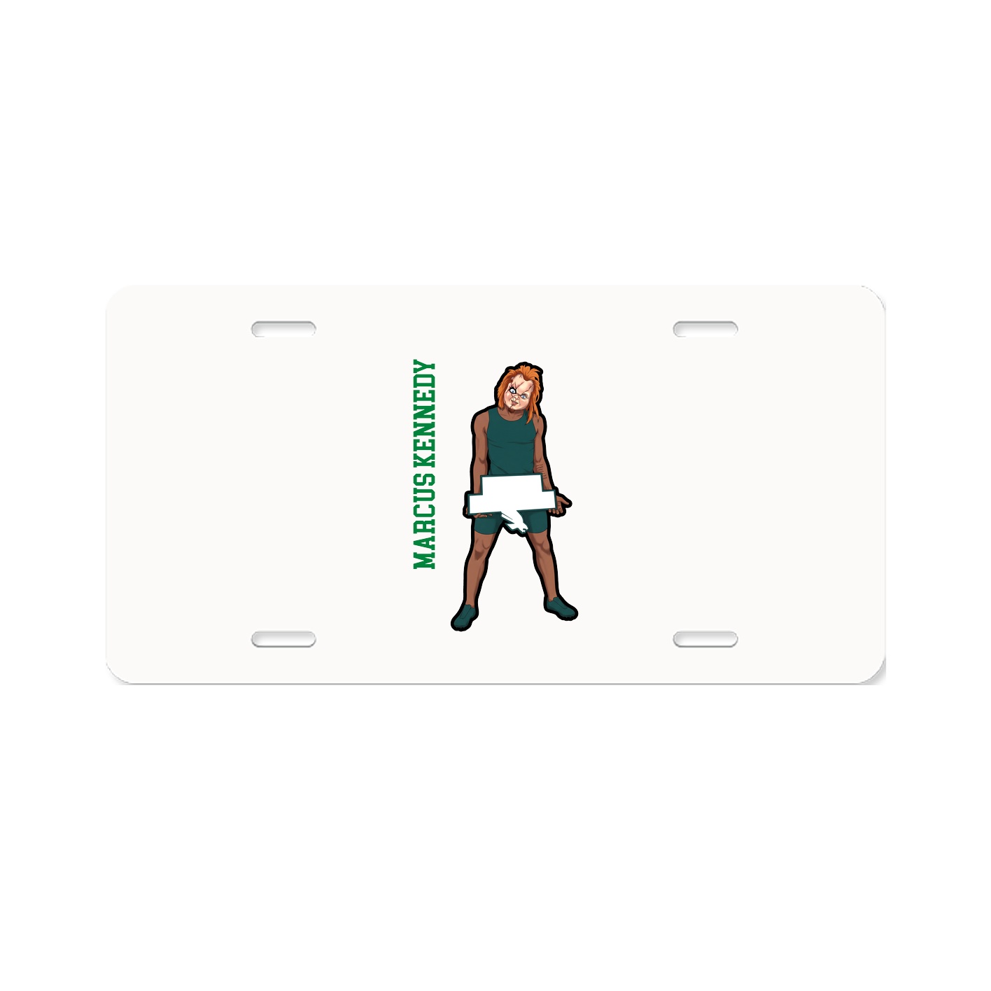 Aluminum License Plate