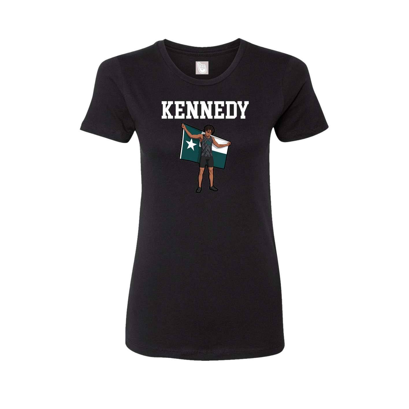Fitted Women's Tee — Shirsey in Black