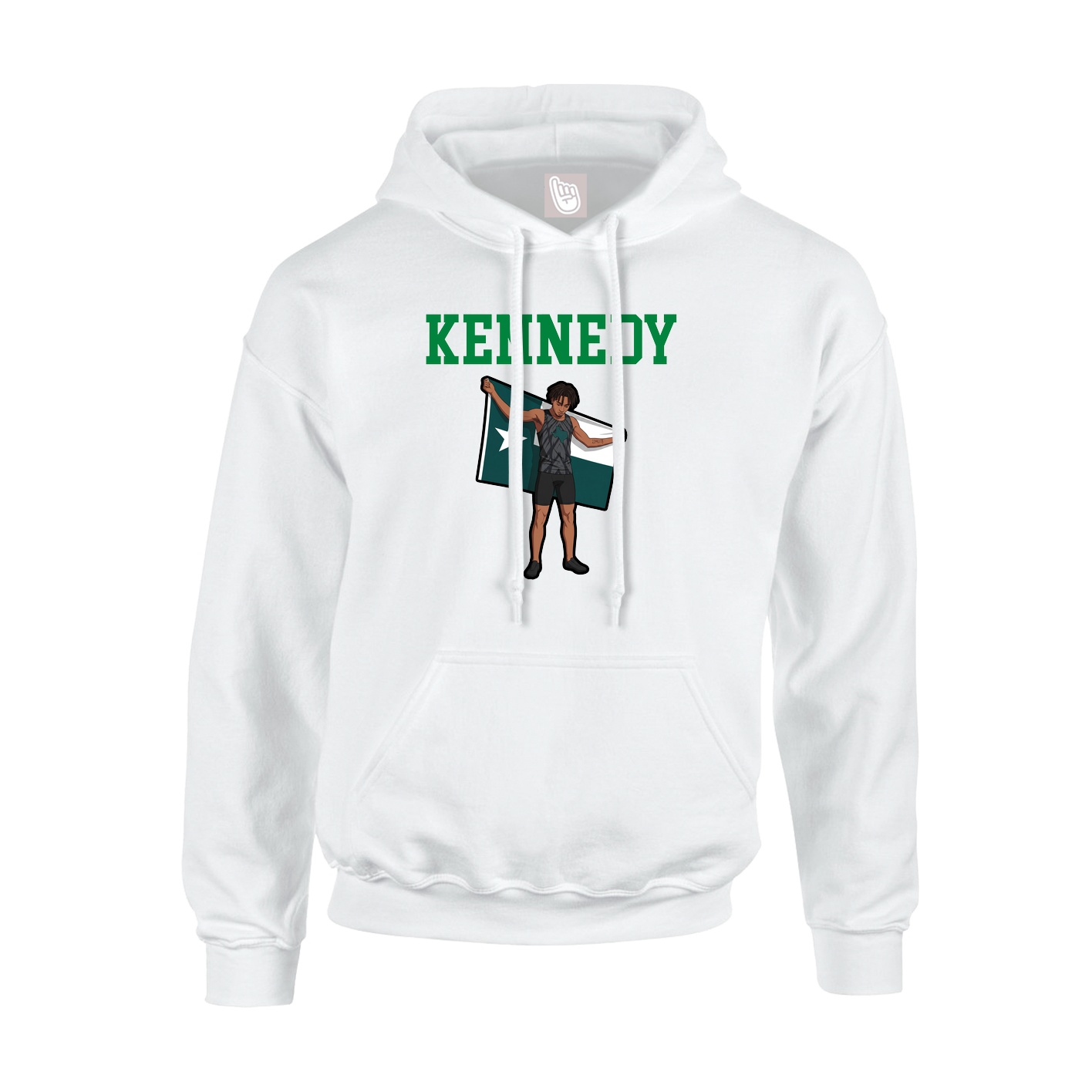Youth Hoodie — Shirsey in White