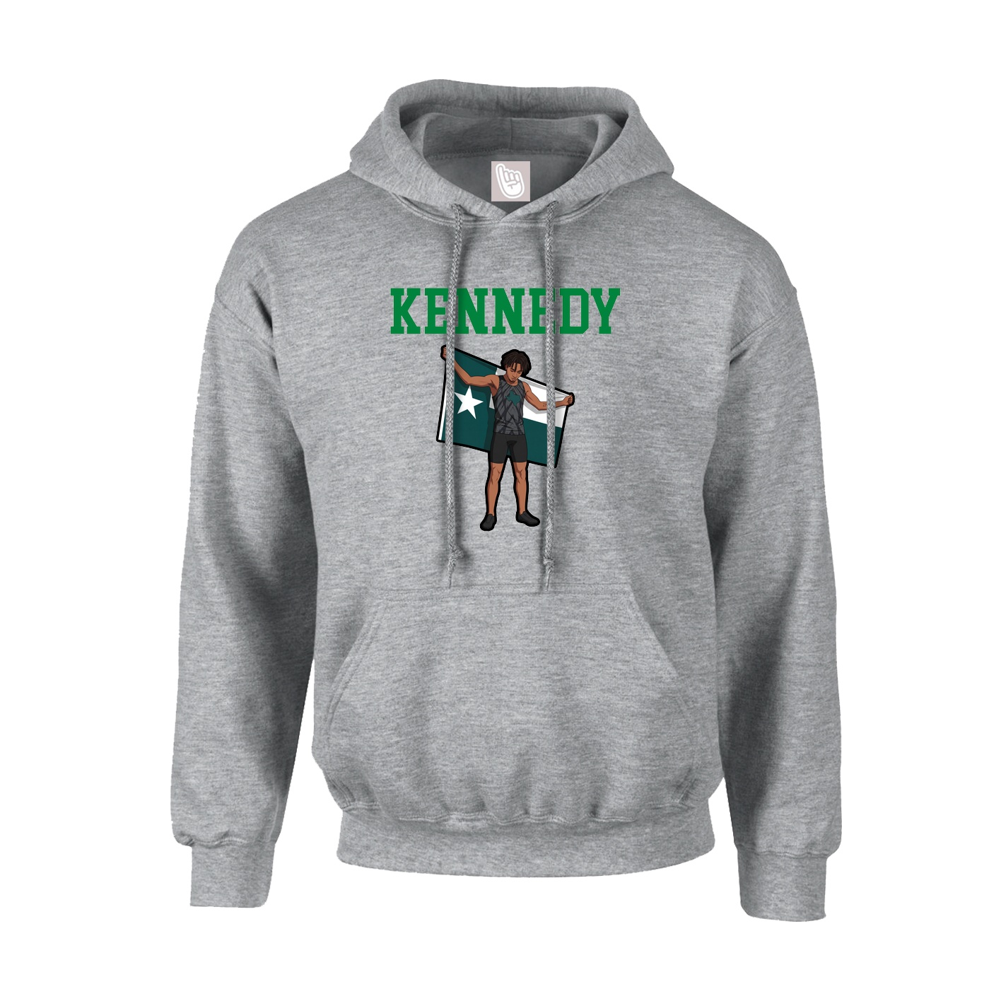 Youth Hoodie — Shirsey in Grey