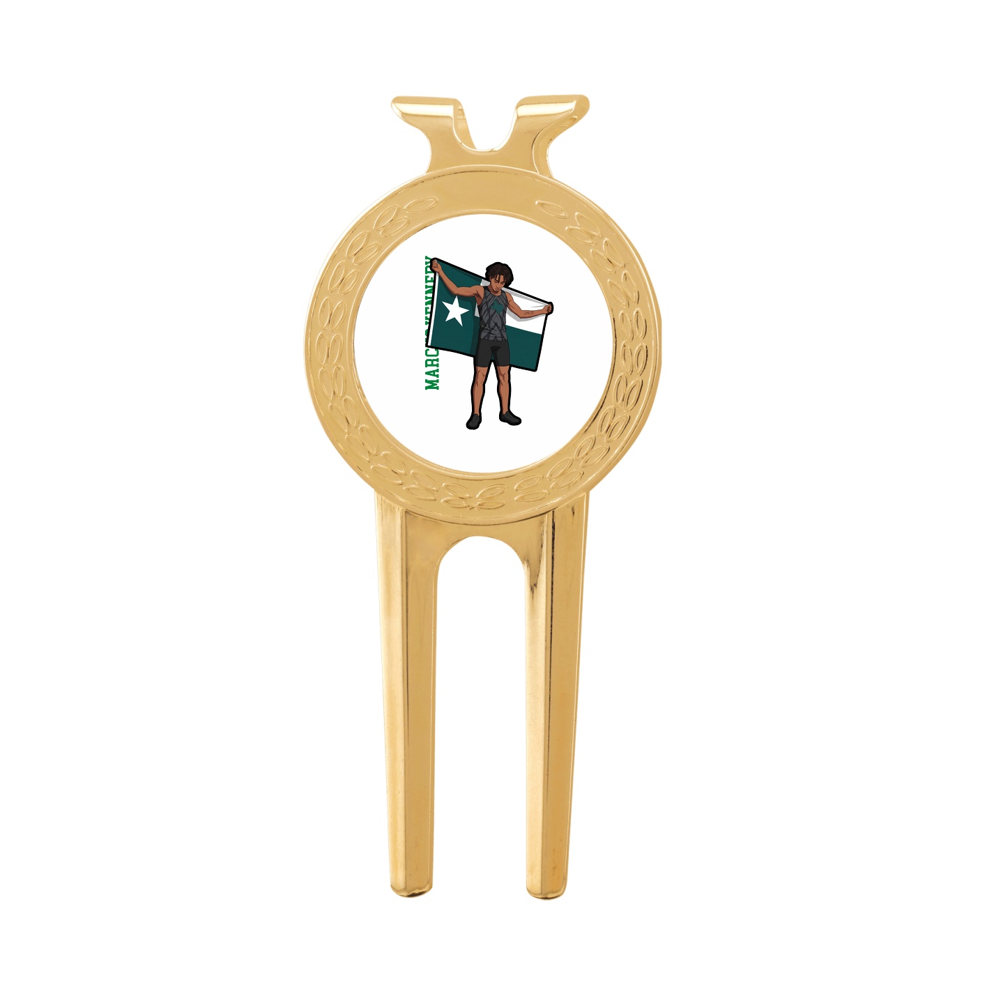 Divot Tool with Ball Marker — Name Vertical in Classic
