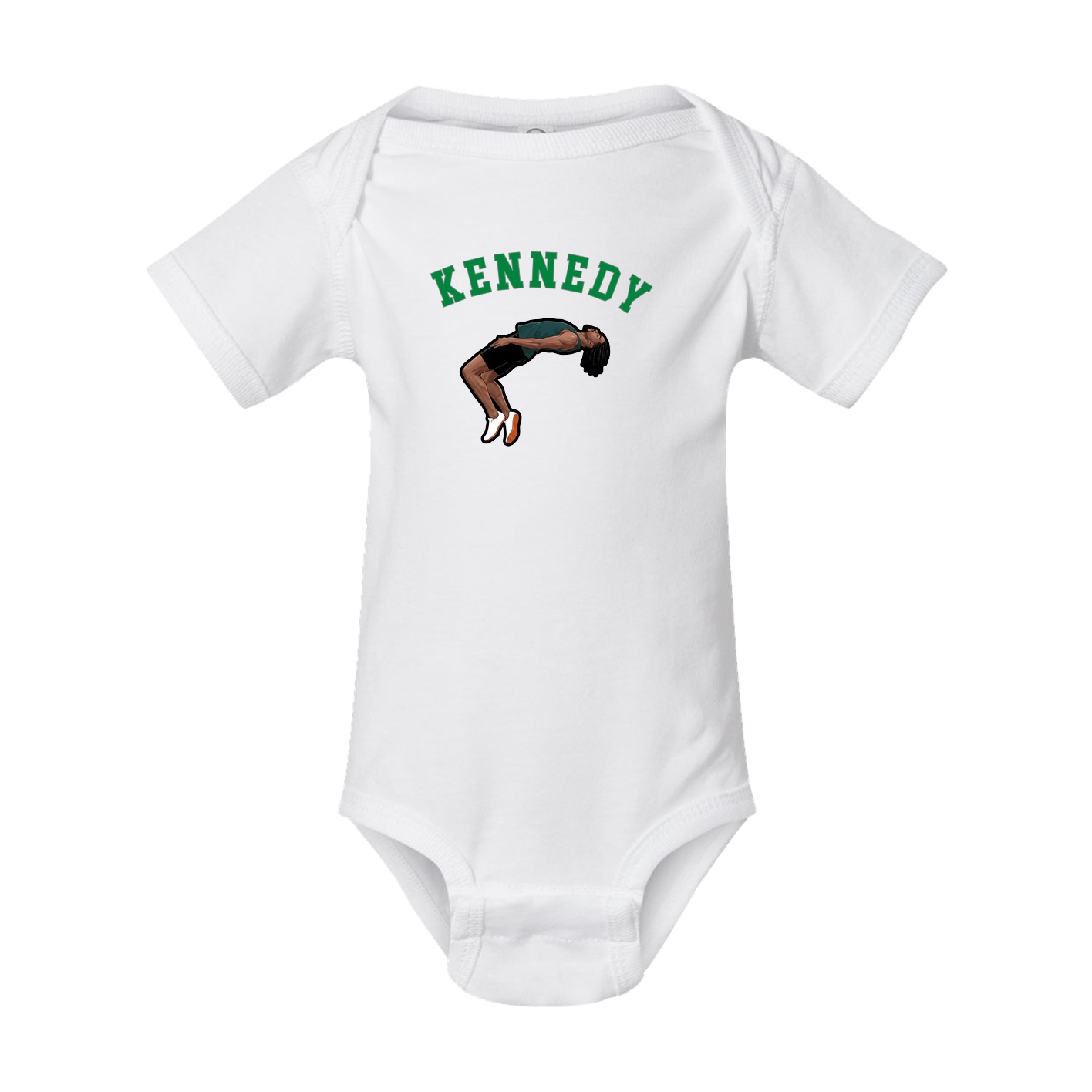 Baby Onesie — Shirsey Arch in White