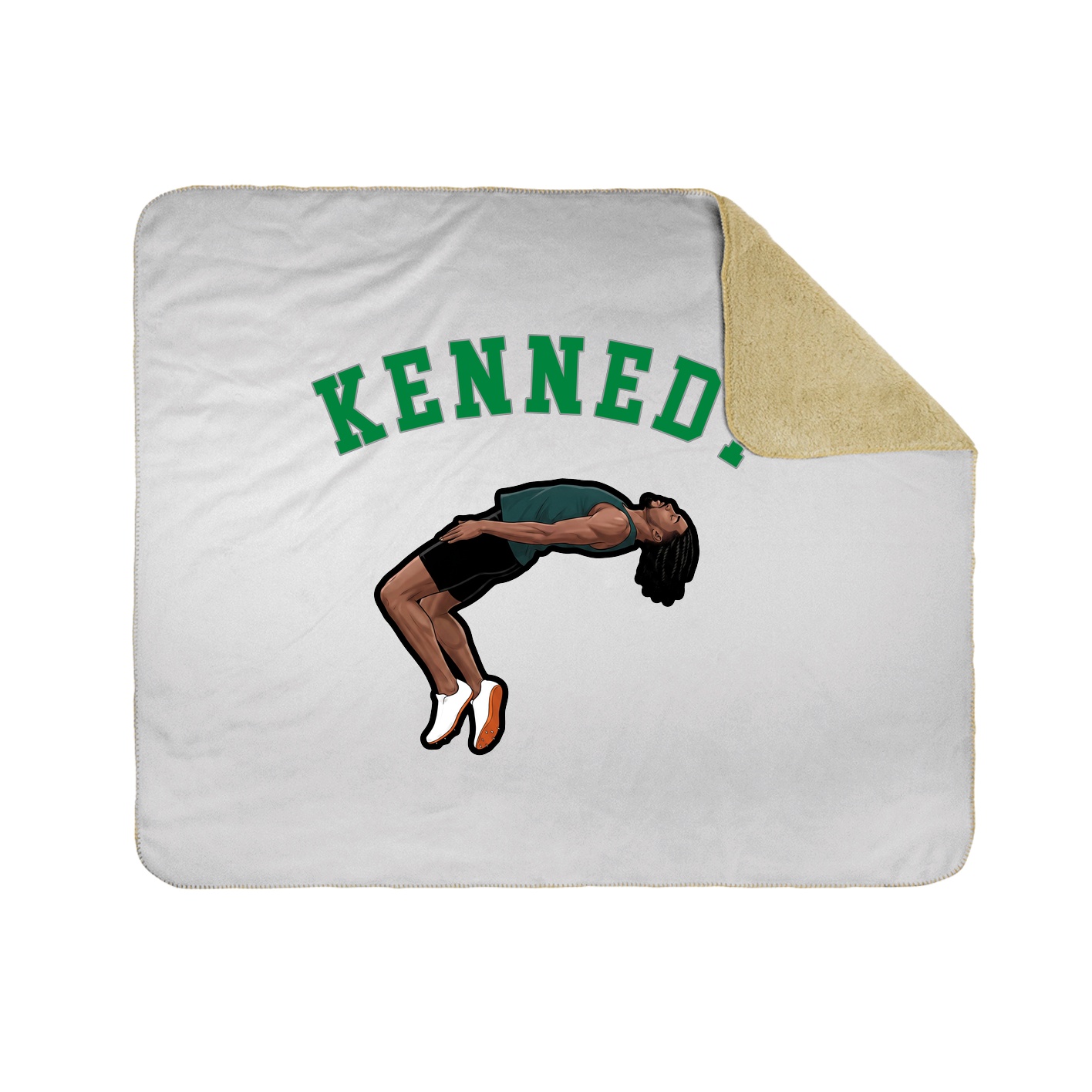 Throw Blanket — Shirsey Arch in White