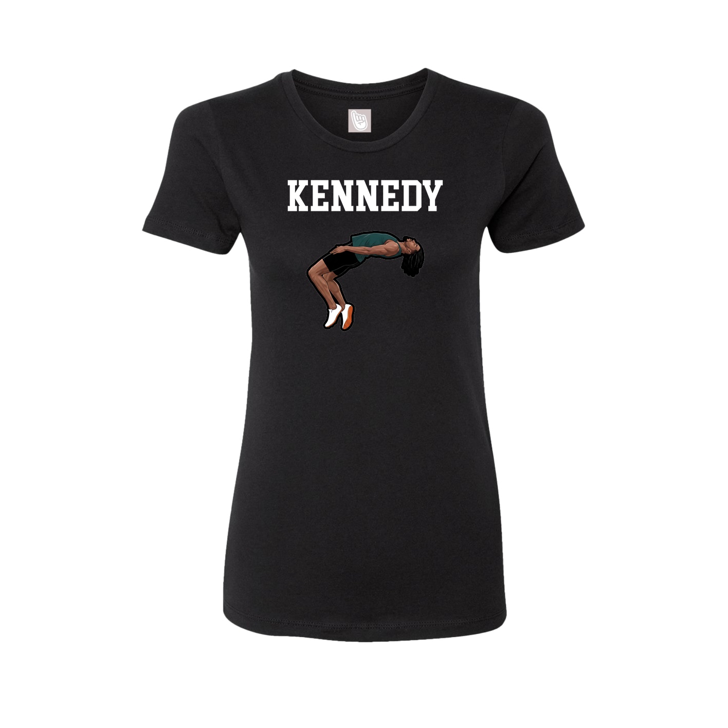 Fitted Women's Tee — Shirsey in Black