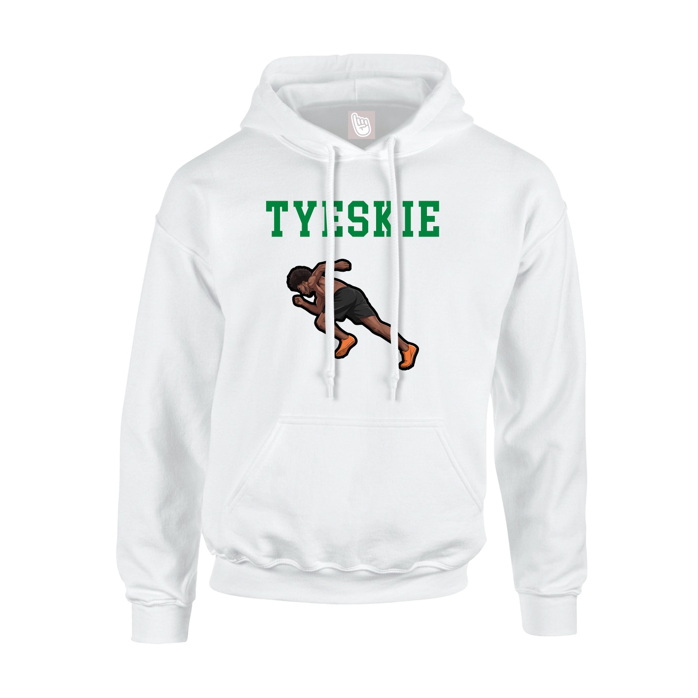 Hoodie — Shirsey in White