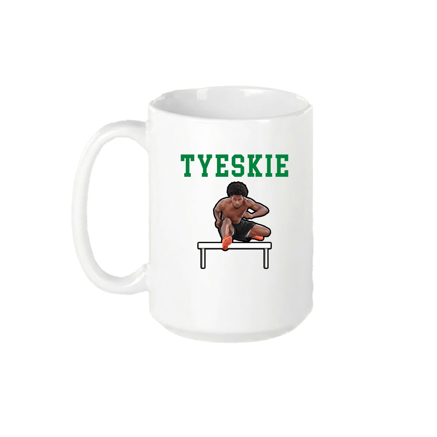 15oz Coffee Mug — Shirsey in White