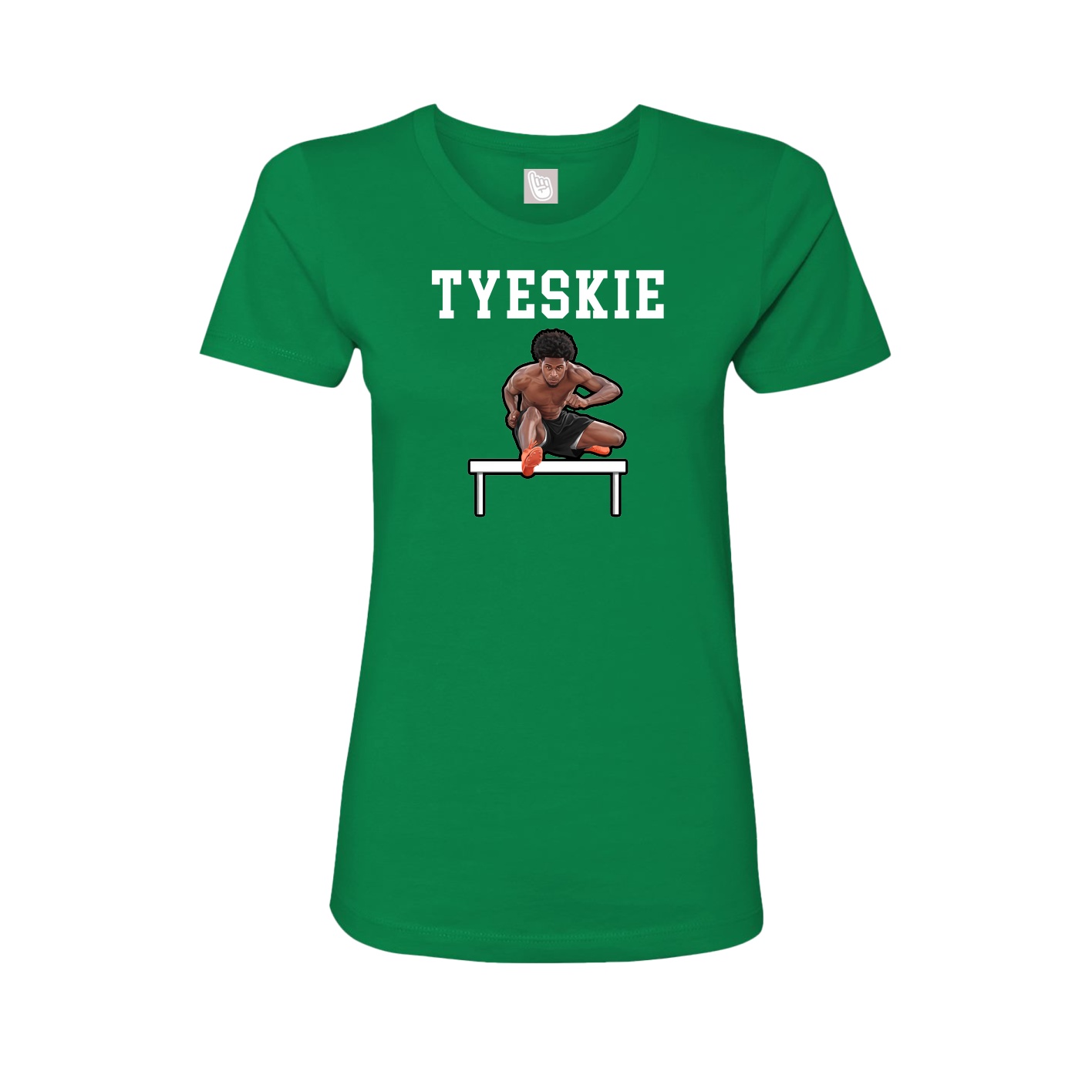 Fitted Women's Tee — Shirsey in Green