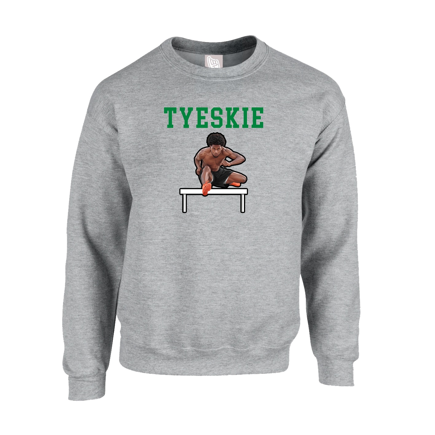 Fleece Crew — Shirsey in Grey