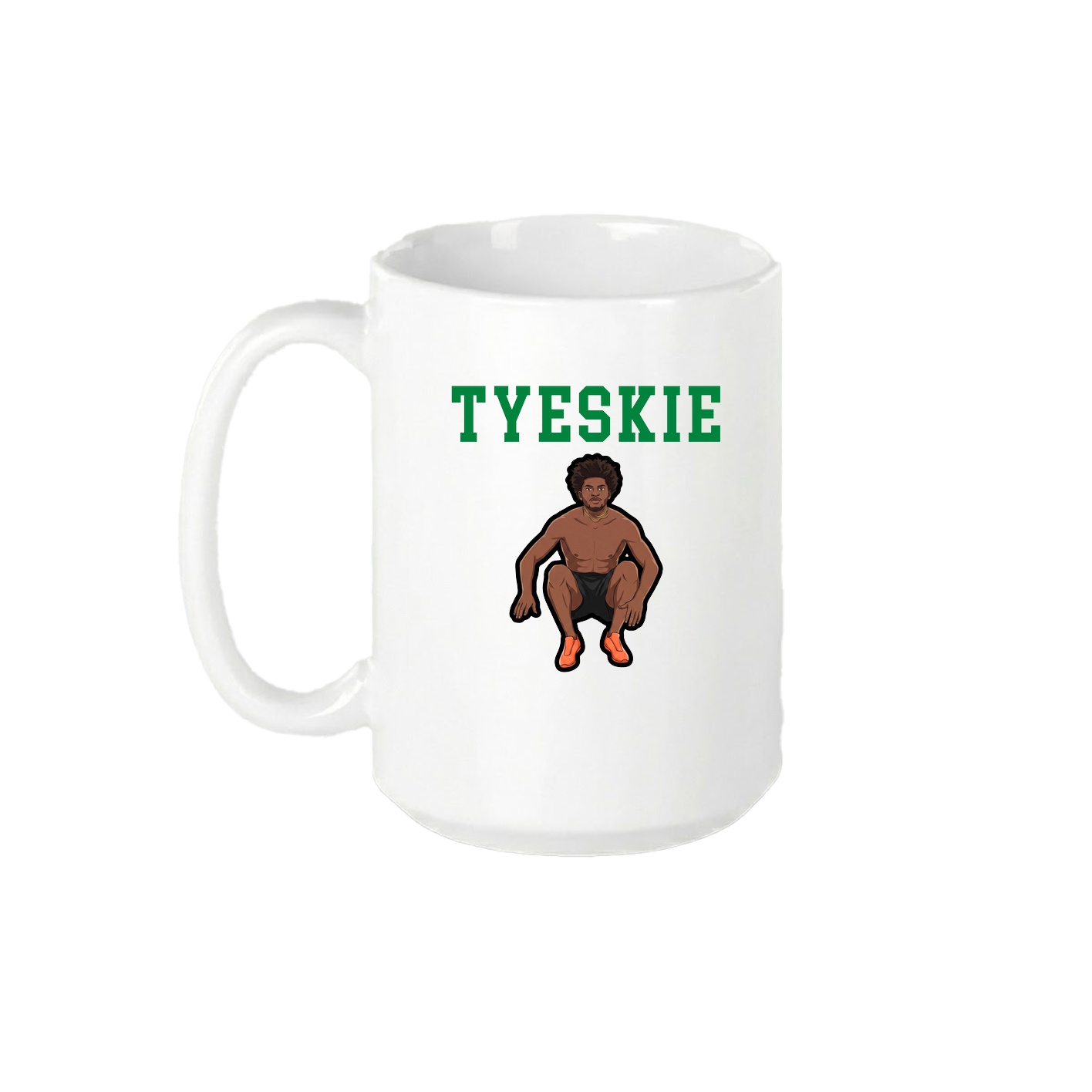 15oz Coffee Mug — Shirsey in White