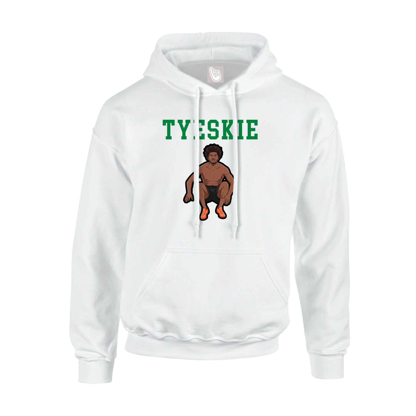 Youth Hoodie — Shirsey in White