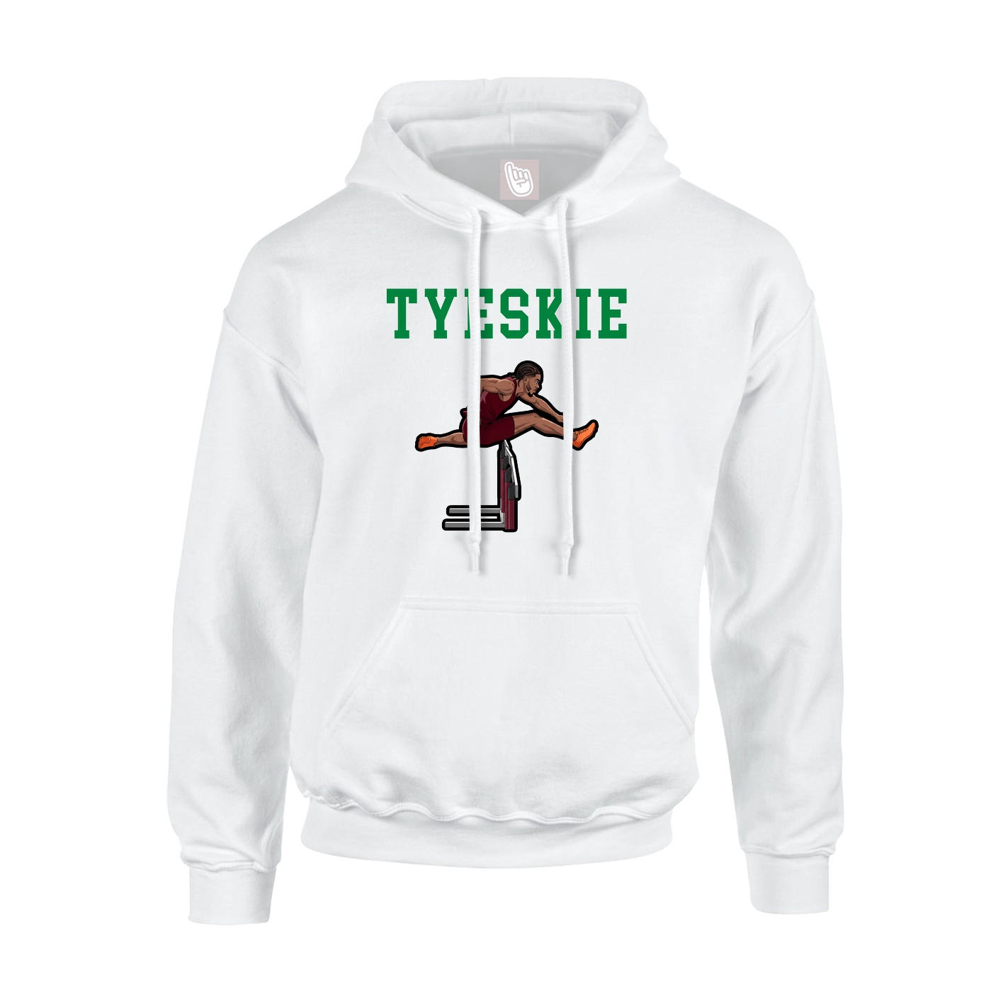 Hoodie — Shirsey in White