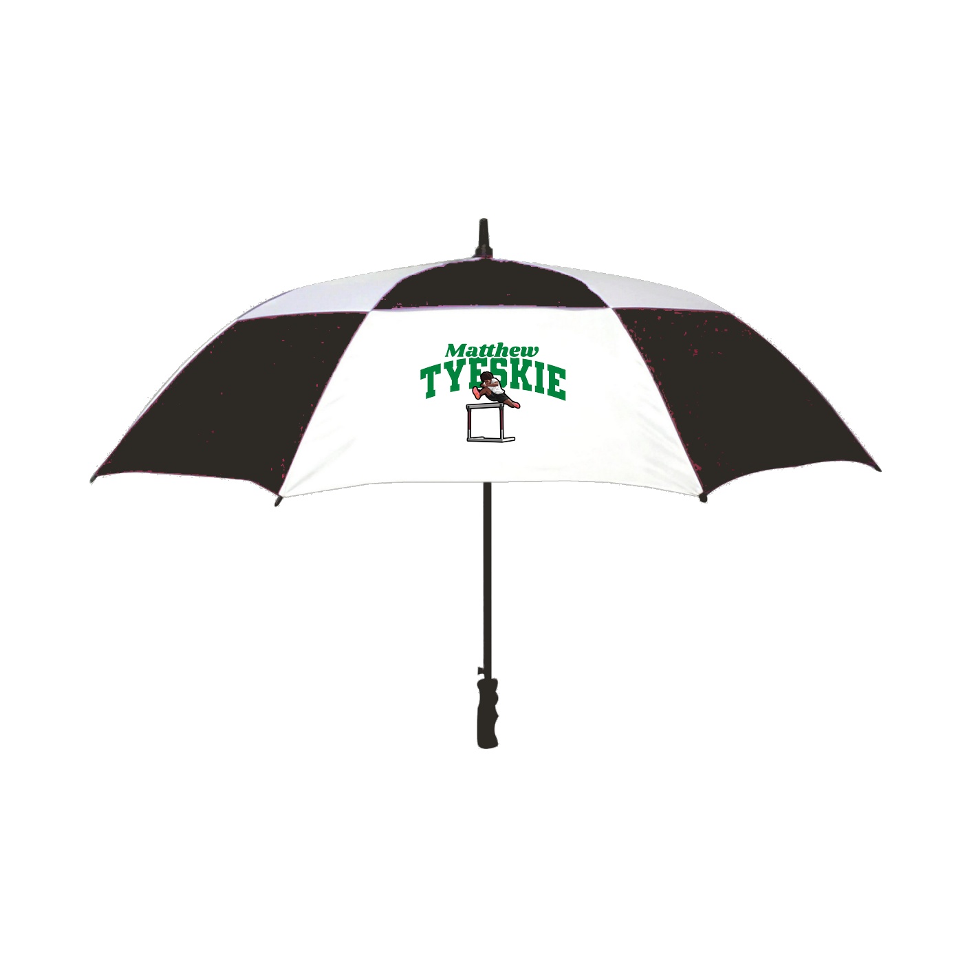 Golf Umbrella — Signature Arch in Black