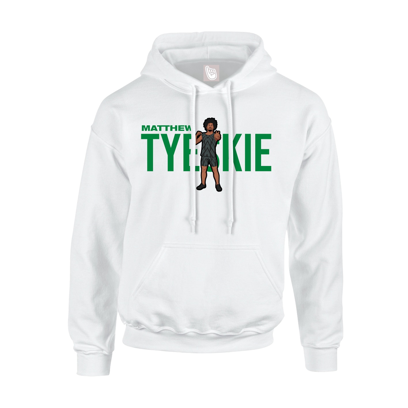 Hoodie — Player Name in White
