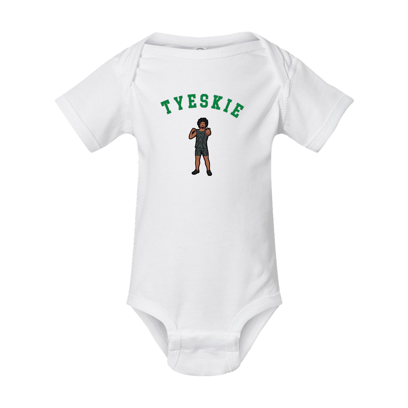 Baby Onesie — Shirsey Arch in White