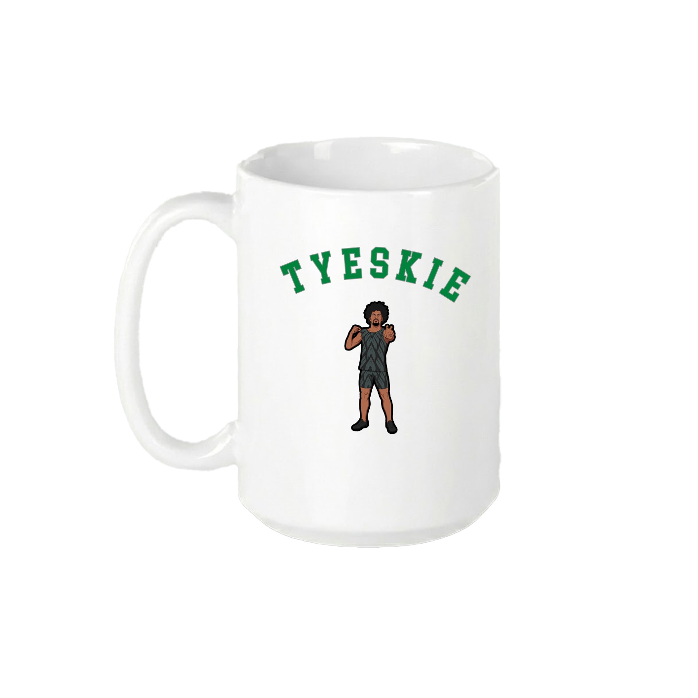 15oz Coffee Mug — Shirsey Arch in White