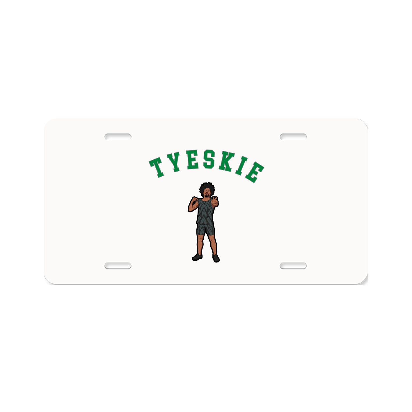 License Plate — Shirsey Arch in Classic