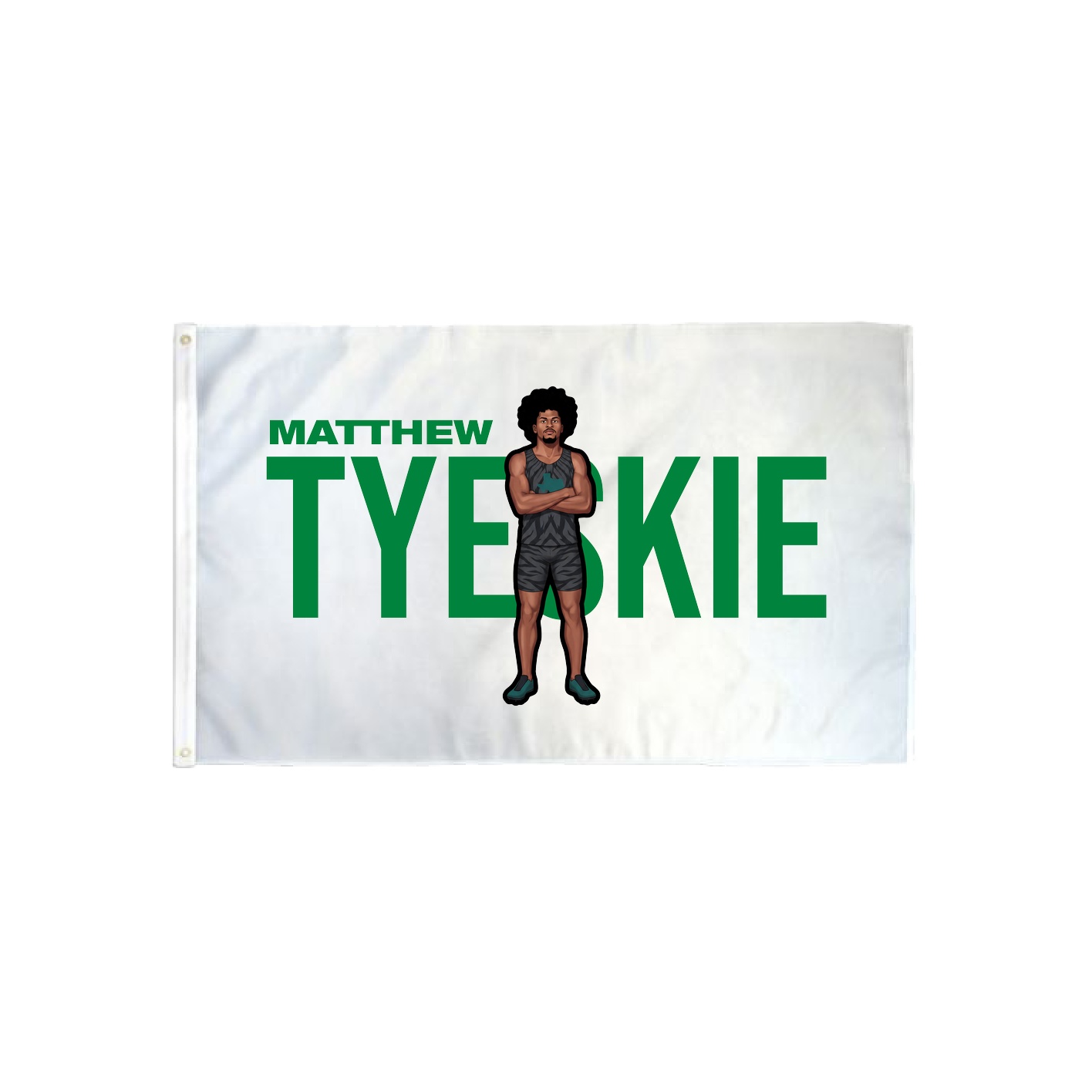 3x5 Flag — Player Name in Classic