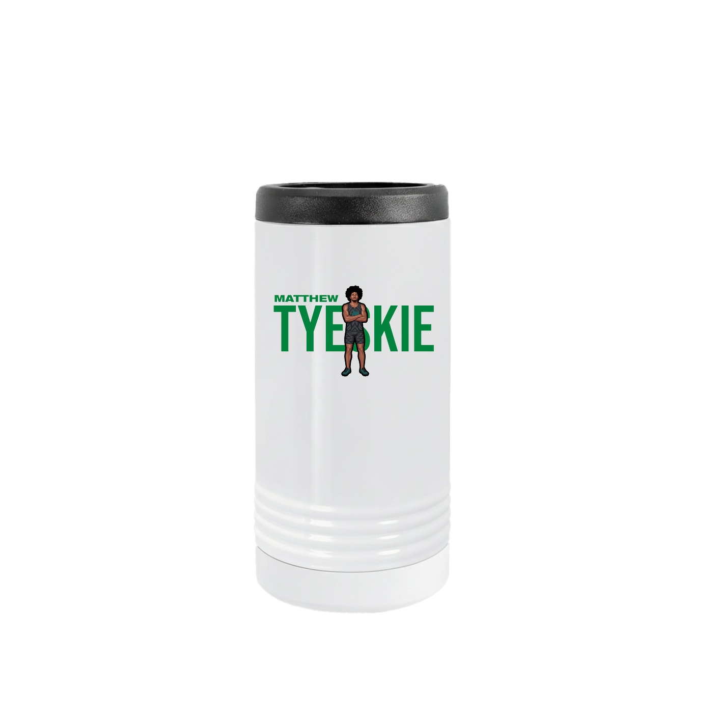Slim Beverage Holder — Player Name in White