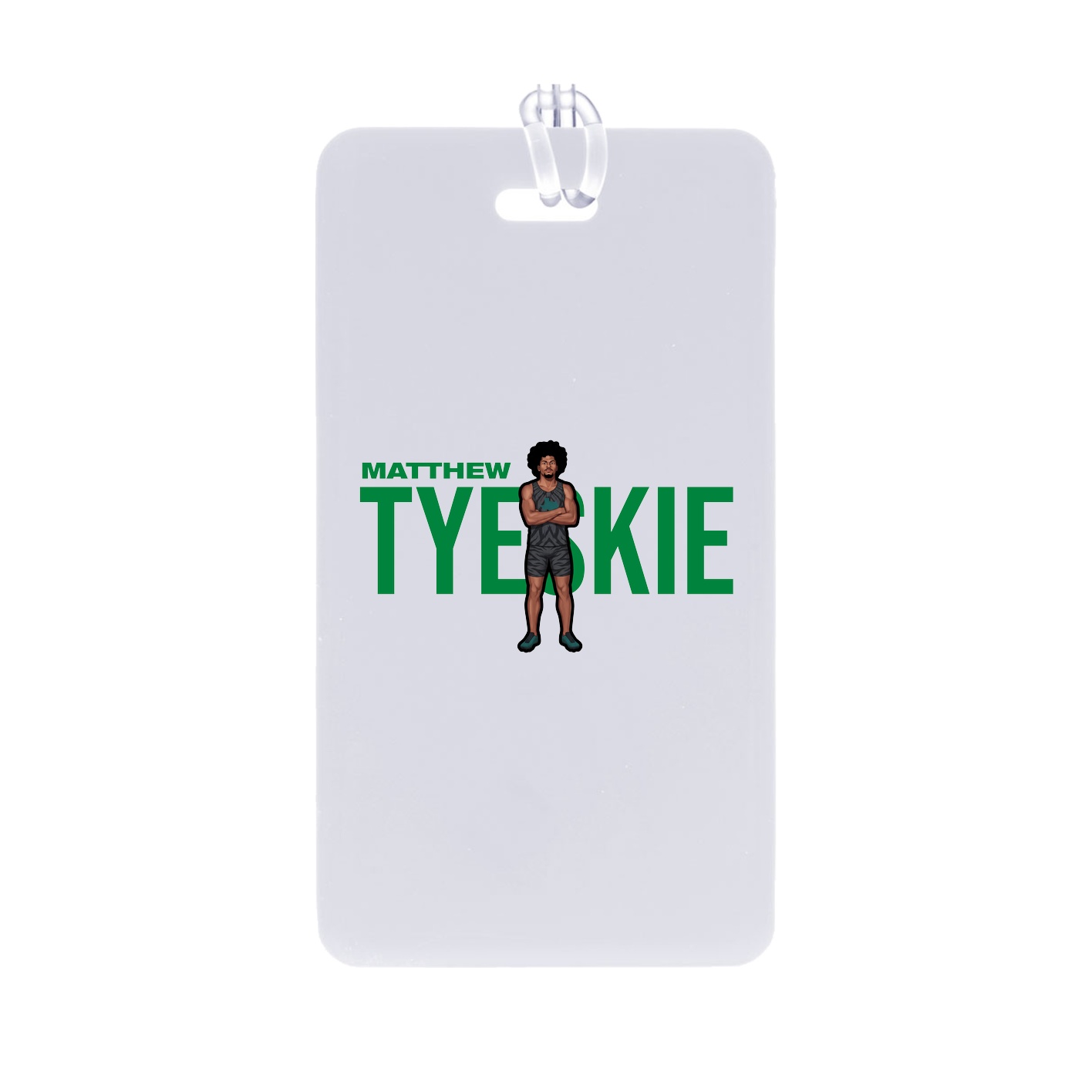 Bag Tag — Player Name in Classic