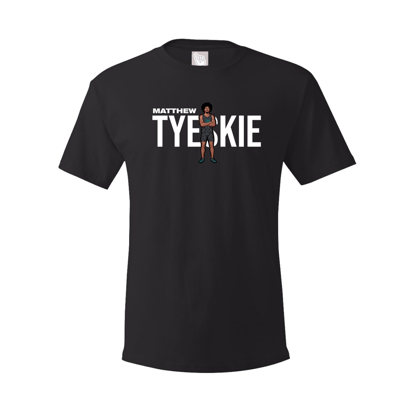 Youth Tee — Player Name in Black