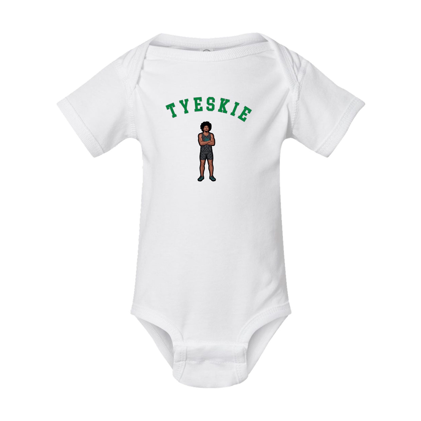 Baby Onesie — Shirsey Arch in White