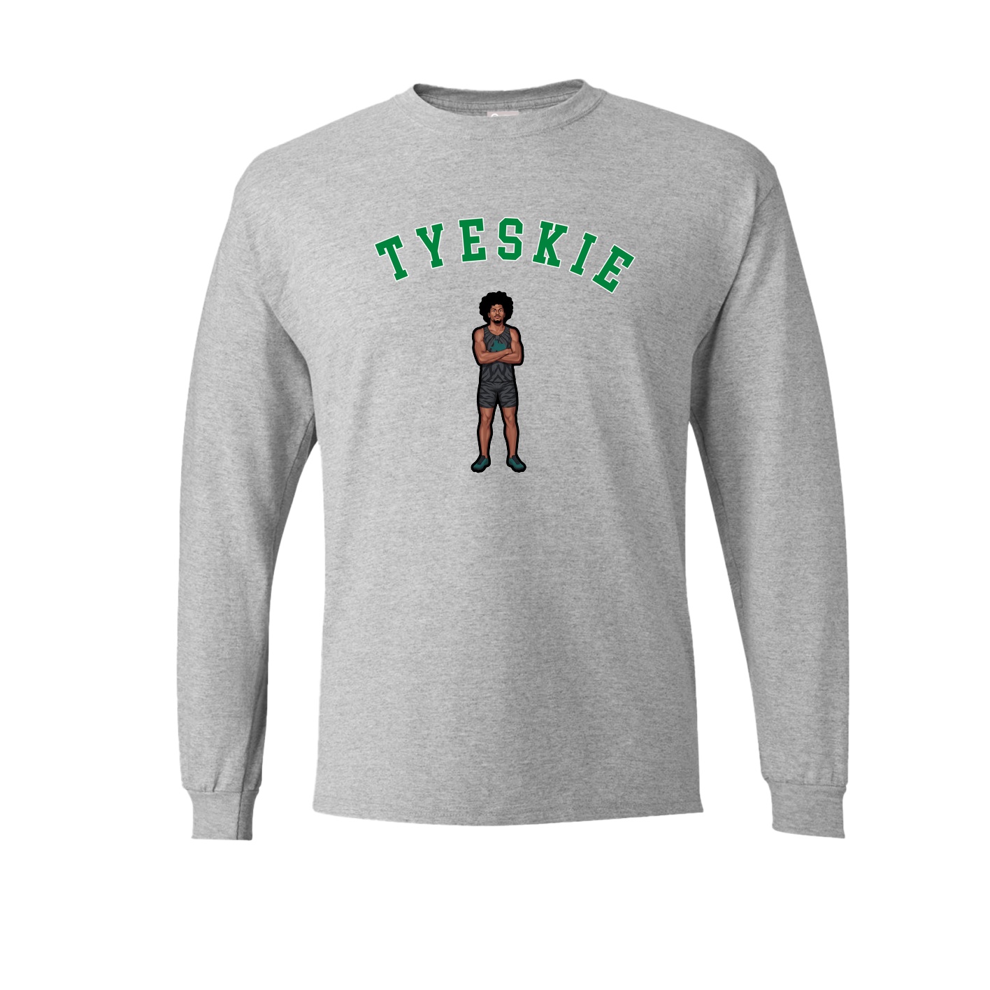 Long Sleeve Tee — Shirsey Arch in Grey