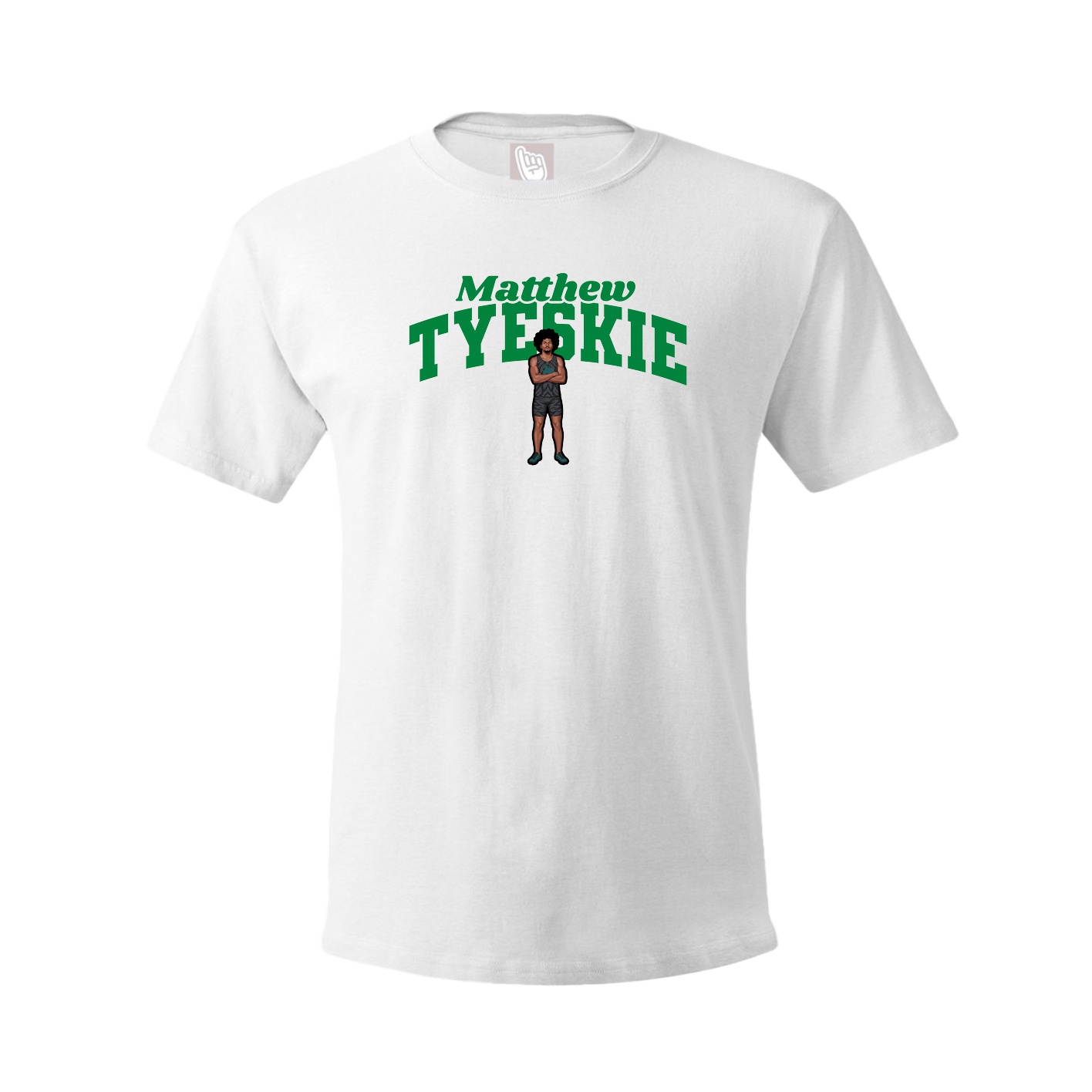 Tee — Signature Arch in White