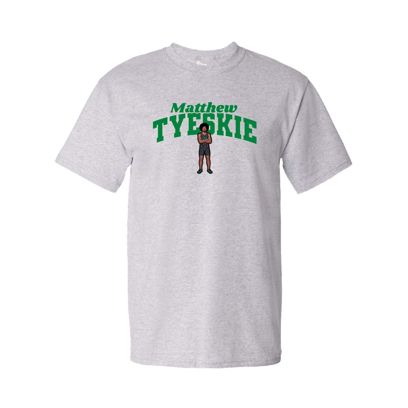 Youth Tee — Signature Arch in Grey