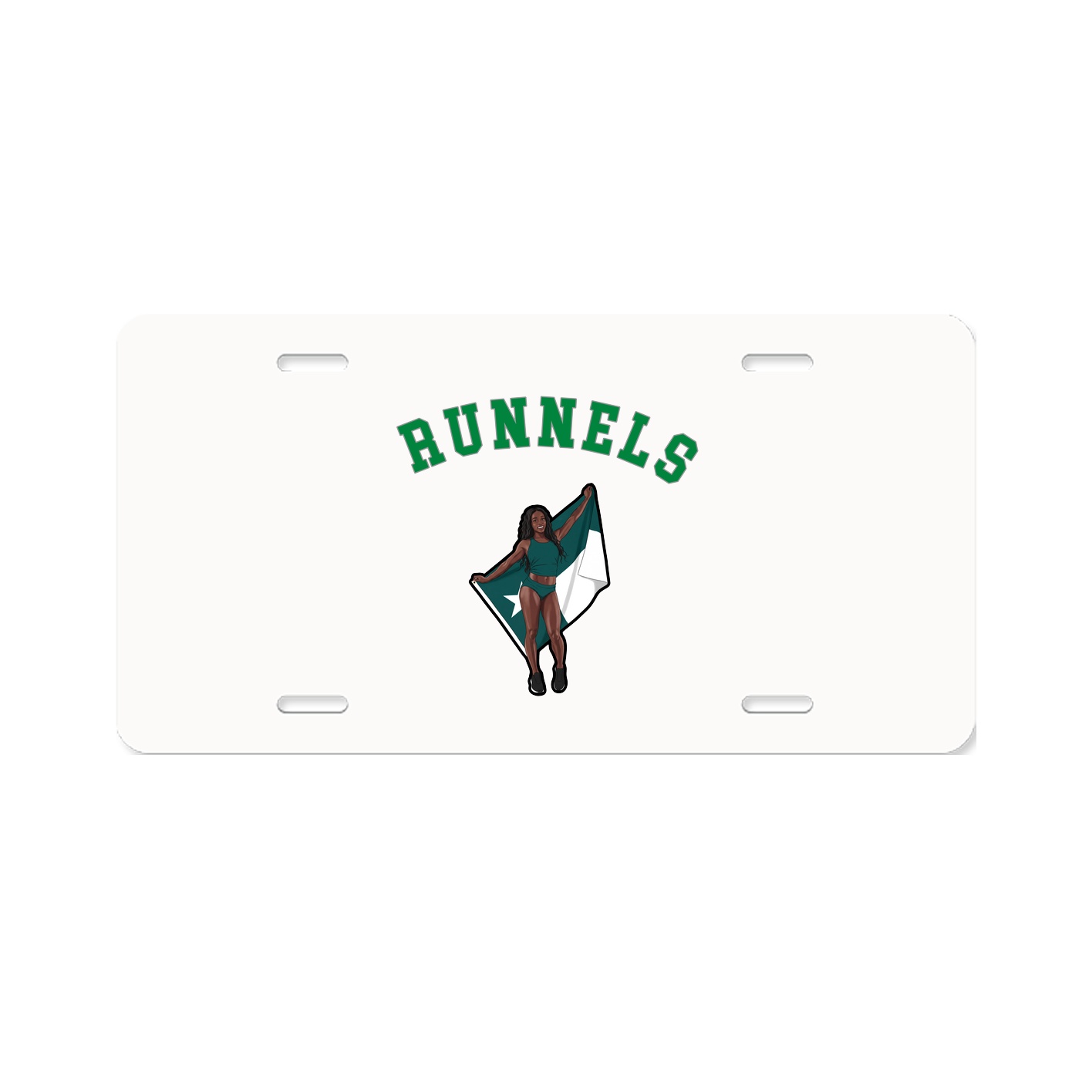 License Plate — Shirsey Arch in Classic
