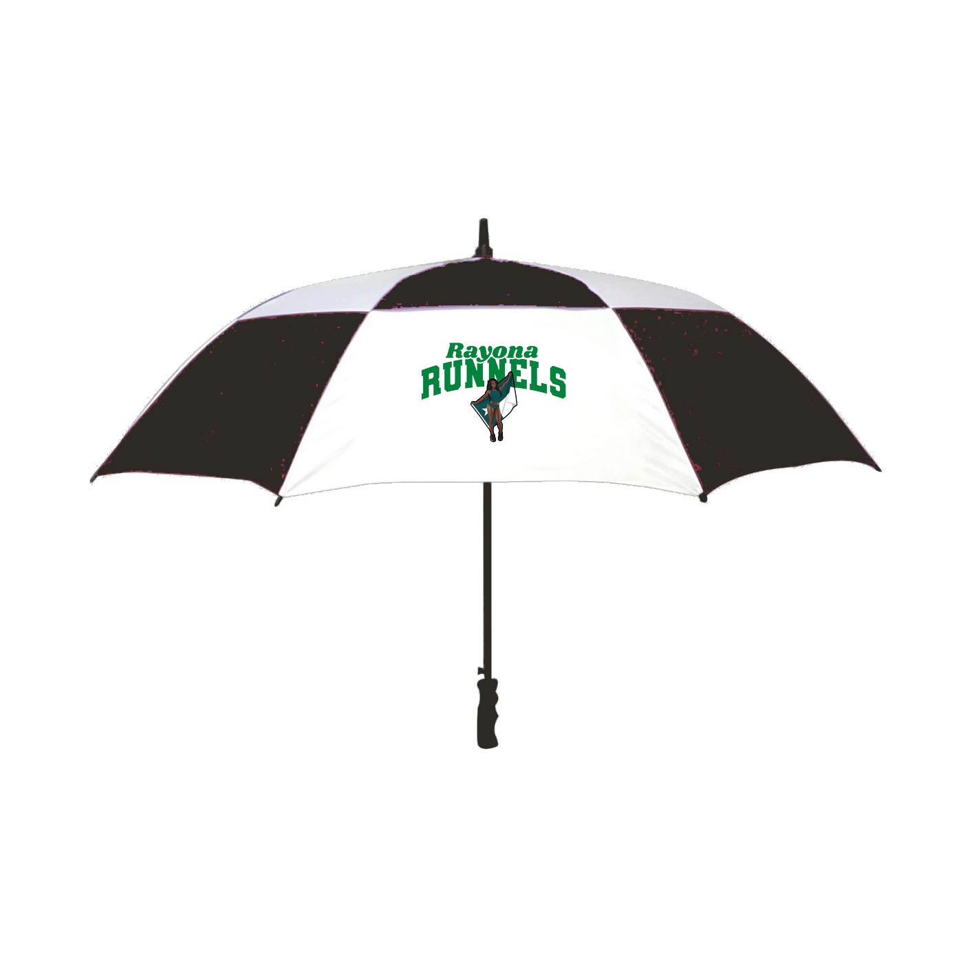 Golf Umbrella — Signature Arch in Black