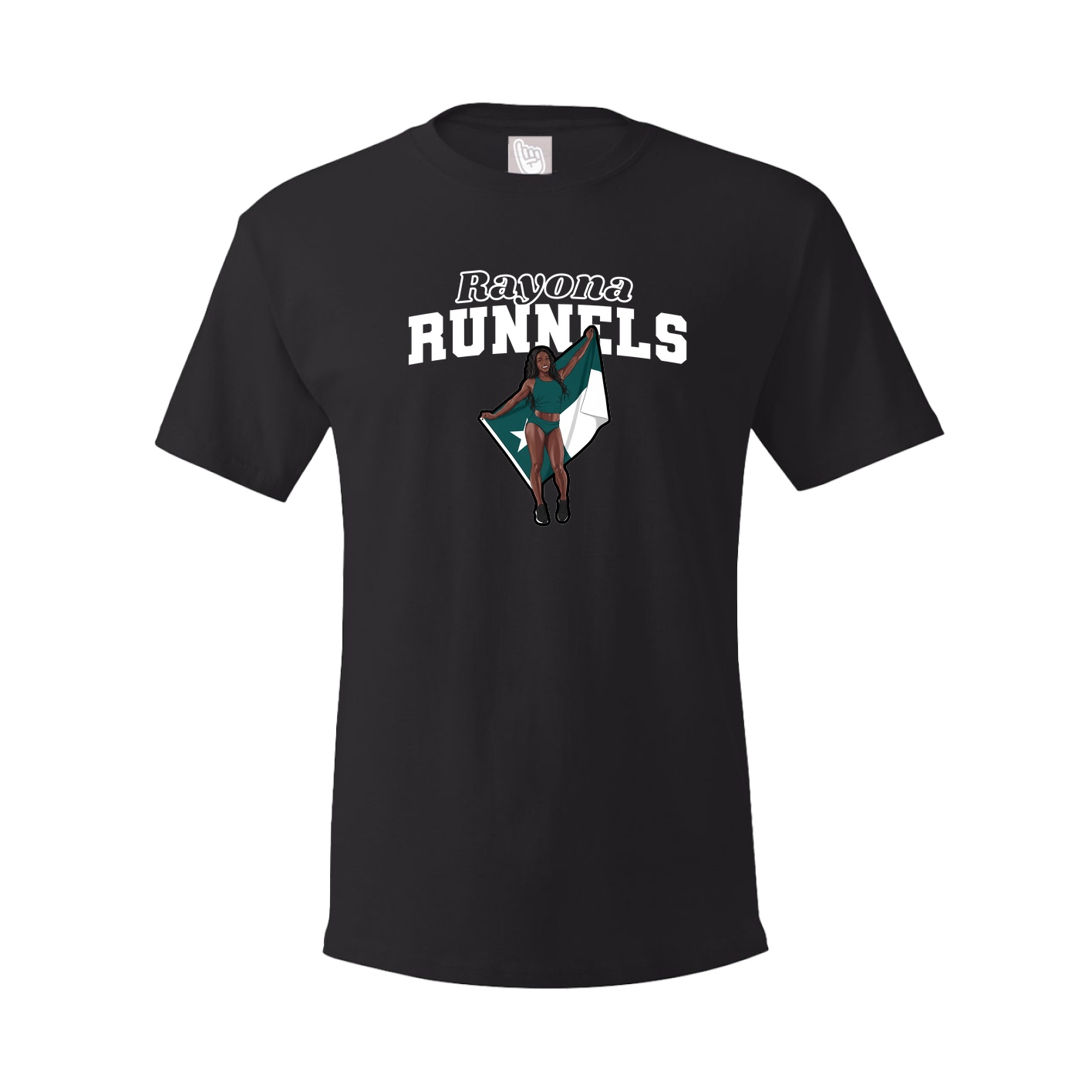 Youth Tee — Name Arch in Black