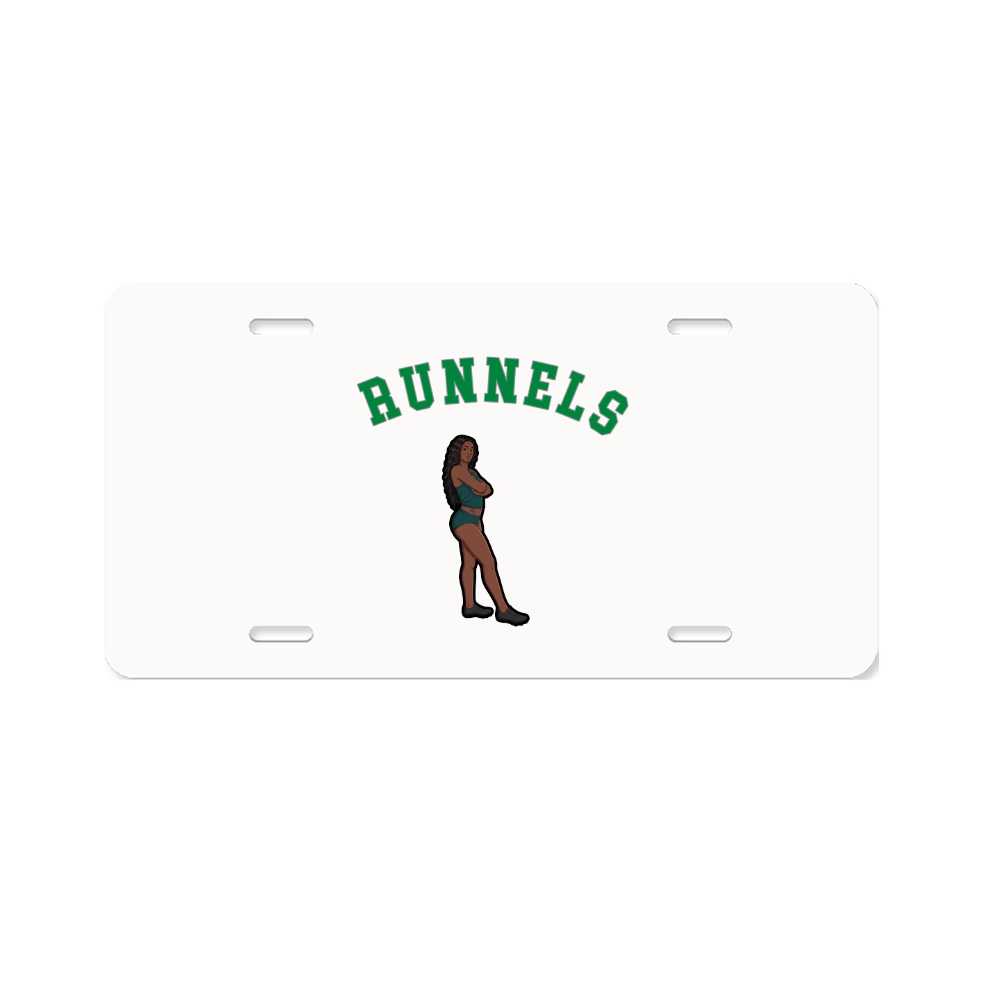License Plate — Shirsey Arch in Classic