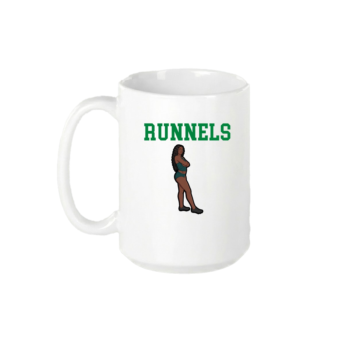 15oz Coffee Mug — Shirsey in White