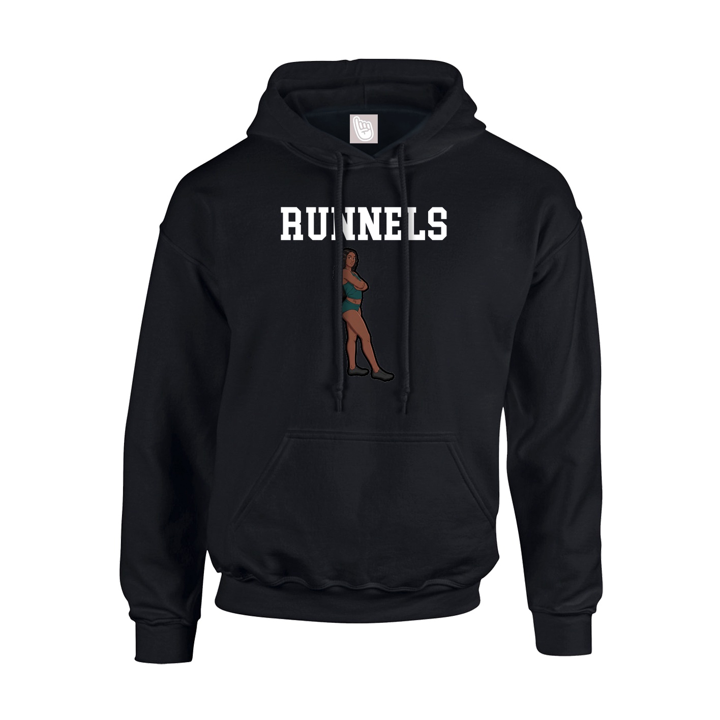 Hoodie — Shirsey in Black