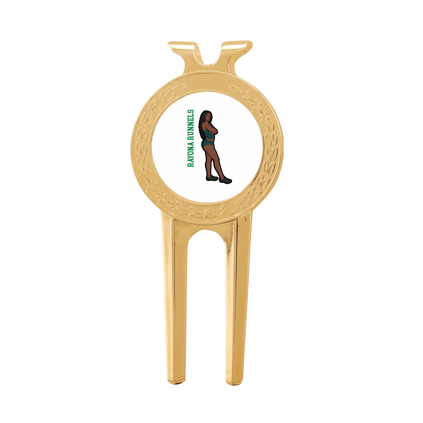 Divot Tool with Ball Marker — Name Vertical in Classic
