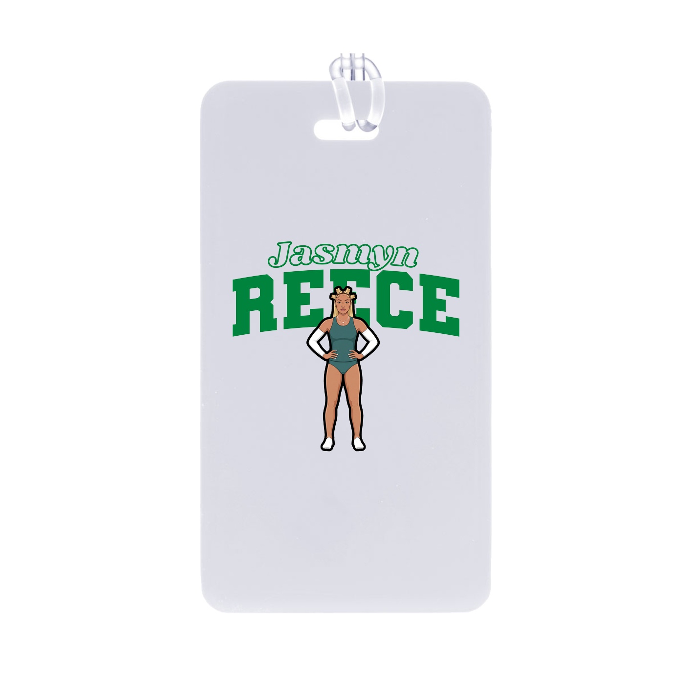Bag Tag — Name Arch in Classic