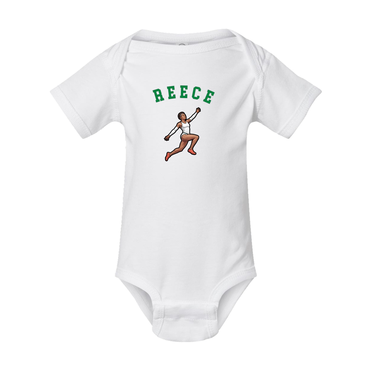 Baby Onesie — Shirsey Arch in White