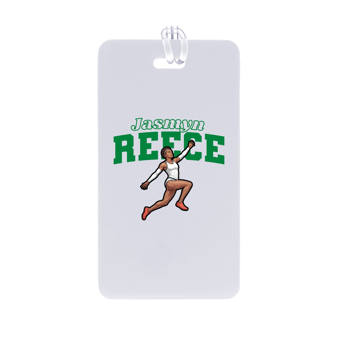 Bag Tag — Name Arch in Classic
