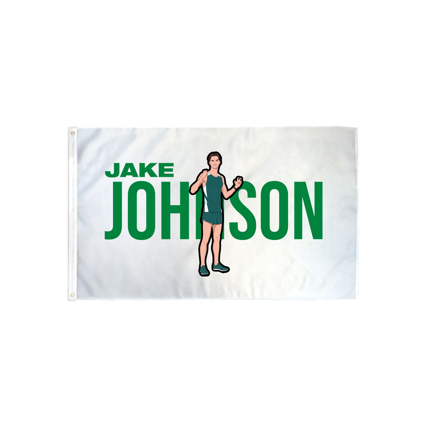 3x5 Flag — Player Name in Classic